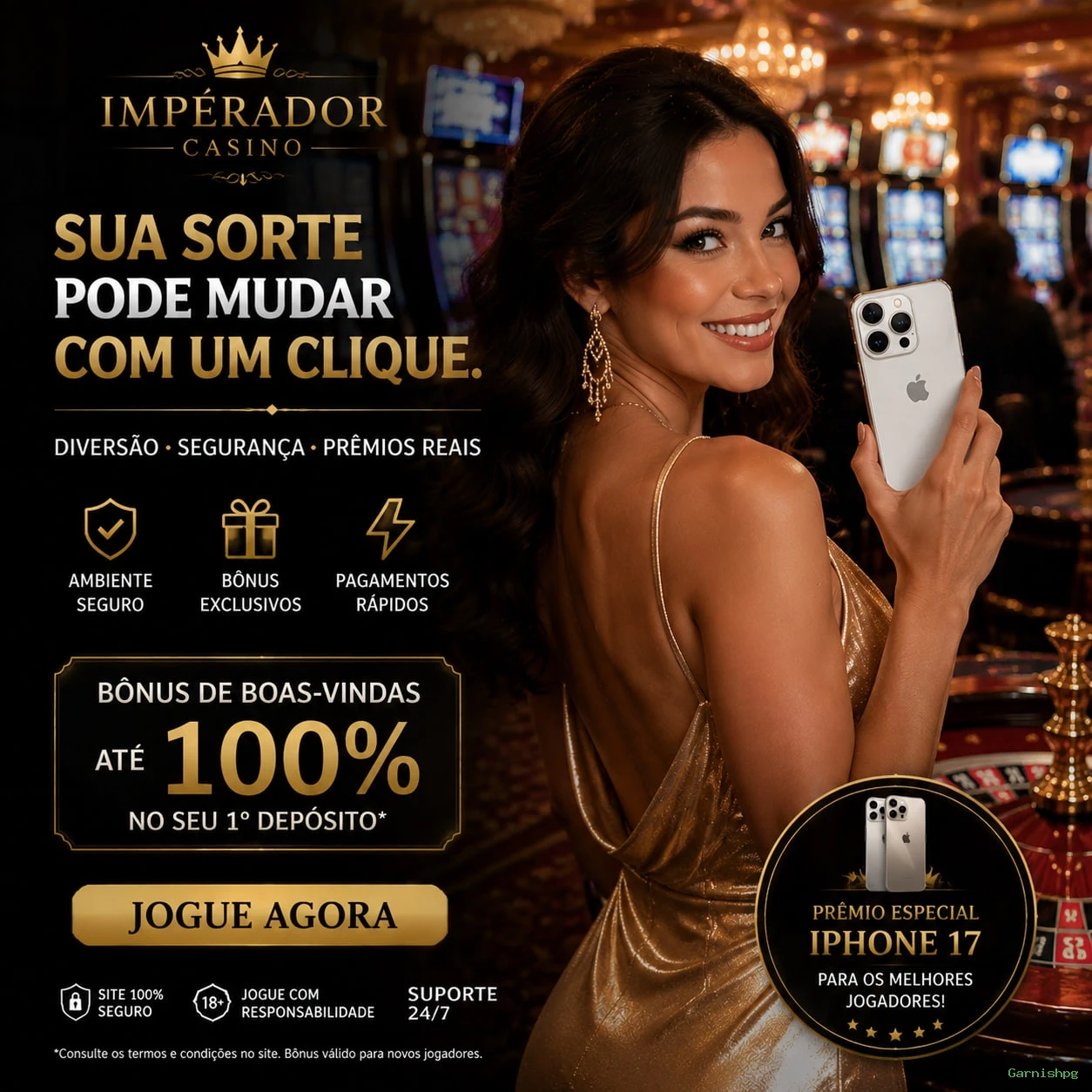Cadastro rápido e seguro na Garnishpg